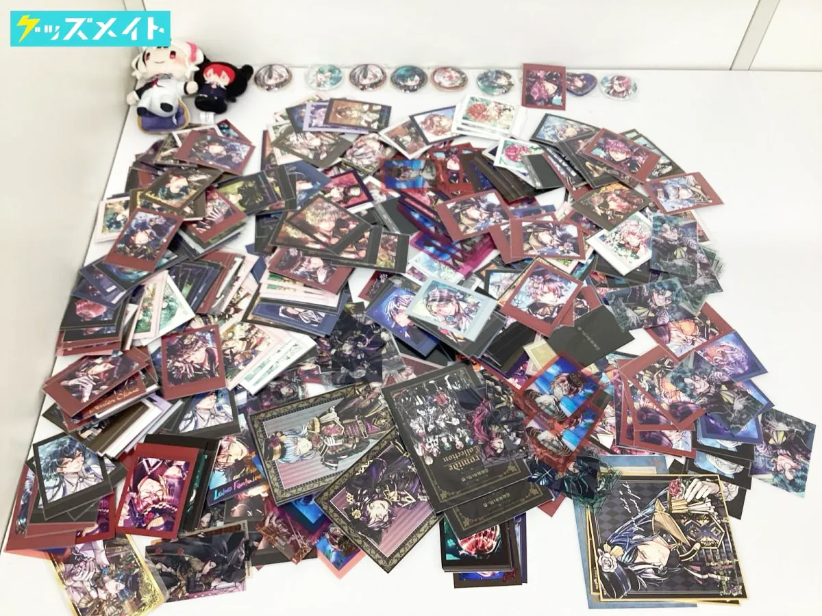 悪魔執事と黒い猫 グッズ まとめ売り ポストカード 缶バッチ 他