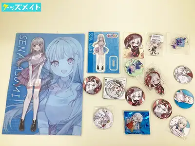 ぶいすぽっ! 空澄セナ グッズ 缶バッジ アクリルキーホルダー クリアファイル 他