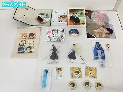  ツルネ グッズ Blu-ray アクリルスタンド おまんじゅうにぎにぎマスコット 缶バッジ 他