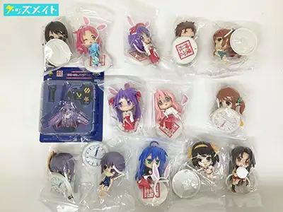 きゅんキャラ らき☆すた 泉こなた 柊かがみ, 涼宮ハルヒの憂鬱 長門有希 朝比奈みくる 等 