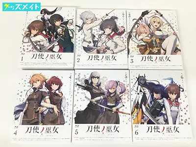 【未開封】 刀使ノ巫女 初回生産版 Blu-ray 1~6 全6巻セット