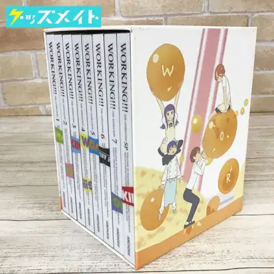 DVD WORKING!!! 完全生産限定版 全7巻セット+SP 収納BOX付き