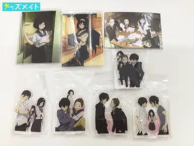 くじ引き堂 氷菓TVアニメ10周年記念くじ グッズ アクリルパネル アクリルスタンド ポストカード