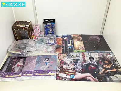 勝利の女神：NIKKE グッズ  一番くじB賞ノワールフィギュア クリアファイル 缶バッジ・キーホルダー プレイマット 他