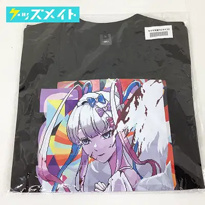 NEEDY GIRL OVERDOSE 超てんちゃん サイケ天使T ブラック Lサイズ