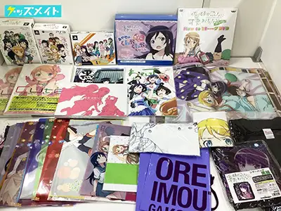 俺の妹がこんなに可愛いわけがない。グッズ PSP PS3ソフト 画集 Tシャツ クリアファイル あやせのくんかくんかセット 他