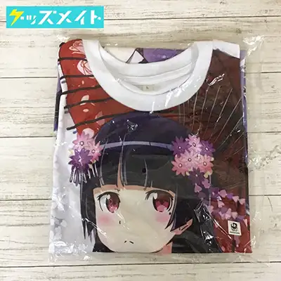 俺の妹がこんなに可愛いわけがない。 黒猫 描き下ろしフルグラフィックTシャツ Lサイズ