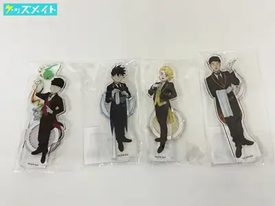 モブサイコ100 グッズ アクリルスタンド 執事ver.  影山茂夫 影山律 花沢輝気 芹沢