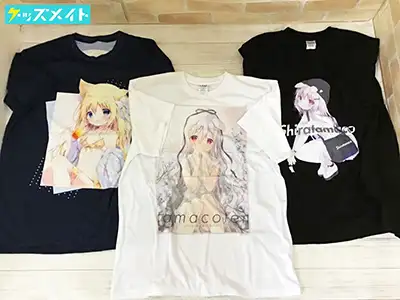 しらたま グッズ Tシャツ 3種 ころねちゃんの夏休み しろいいぬ 