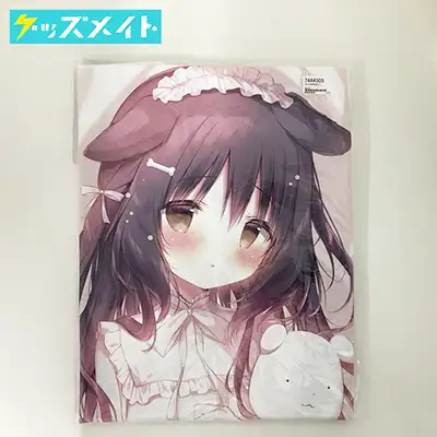 C101 しらたまこ オリジナル くろいいぬ抱き枕カバー
