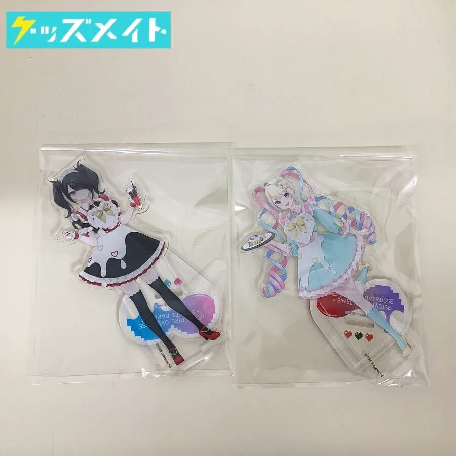  NEEDY GIRL OVERDOSE×SWEETS PARADISE スイパラグッズ 等身アクリルスタンド あめちゃん 超てんちゃん