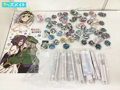 魔法少女にあこがれて グッズ  マウスパッド 缶バッジ マジアベーゼ レオパルド 等