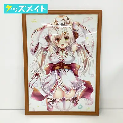 絵師100人展 07 Syroh 複製原画 猫耳