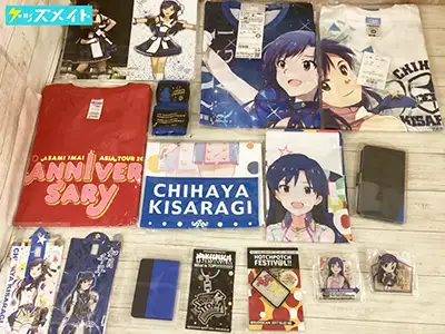 アイドルマスター THE IDOLM@STER 如月千早 グッズ キーホルダー Tシャツ プロデュースバッジ 他 / アイマス