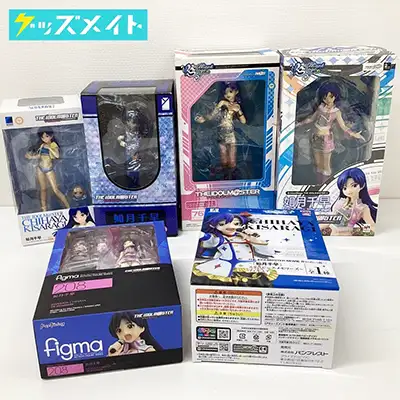 アイドルマスター キャラ分け THE IDOLM@STER 如月千早 フィギュア まとめ売り figma メガハウス グッドスマイルカンパニー