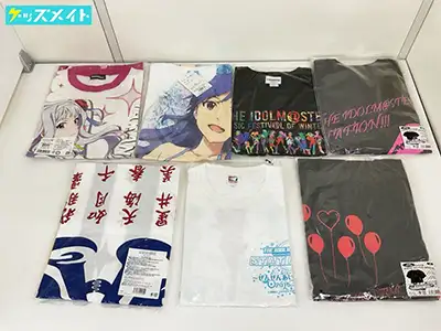 アイドルマスター グッズ 如月千早 四条貴音 他 衣類 Tシャツ 法被 Lサイズ Mサイズ 他