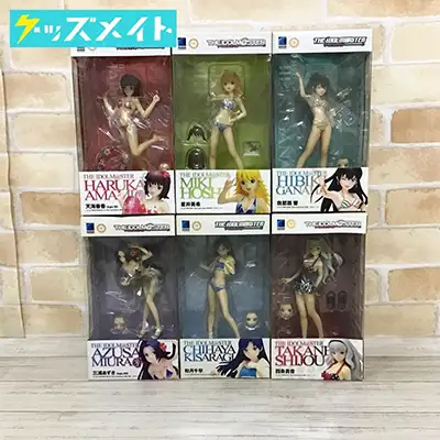 wave 1/10スケール BEACH QUEENS アイドルマスター フィギュア  三浦あずさ , 如月千早 , 四条貴音 , 天海春香 我那覇響 星井美希