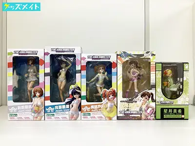 アイドルマスター フィギュア グッズ コトブキヤ Angelic Island等  萩原雪歩 我那覇響 高槻やよい メガハウス 双海真美   星井美希 浴衣ver等