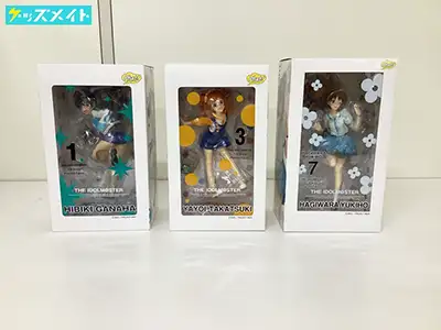 ファット・カンパニー アイドルマスター 1/8スケールフィギュア 我那覇響 高槻弥生 萩原雪歩