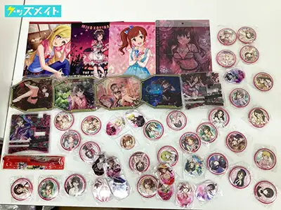 アイドルマスターシンデレラガールズ キュート 缶バッジ, クリアファイル, アクリルスタンド 等