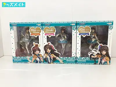グッドスマイルカンパニー アイドルマスター シンデレラガールズ 島村卯月 渋谷凛 本田未央 クリスタルナイトパーティー フィギュア