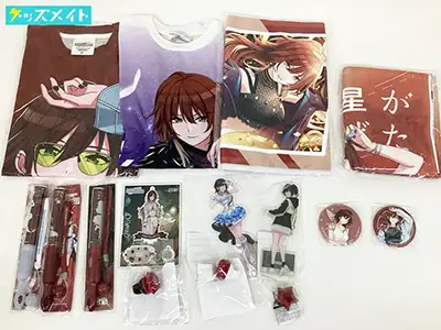 アイドルマスター シャイニーカラーズ 緋田美琴 グッズ まとめ売り  缶バッジ アクリルスタンド Tシャツ 他