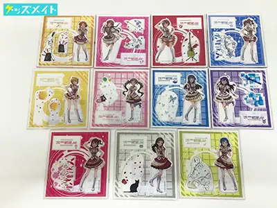 あみあみ アイドルマスター ミリオンライブ! アクリルキャラプレート 北沢志保 望月杏奈 七尾百合子 他
