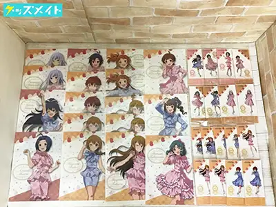 ムービック アイドルマスター ミリオンライブ! アクリルスタンド , クリアファイル 徳川まつり 所恵美 白石紬 他