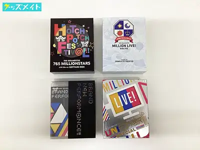 アイドルマスター ミリオンライブ LIVE Blu-ray まとめ売り HOTCHPOTCH FESTIV@L , 4th LIVE 他