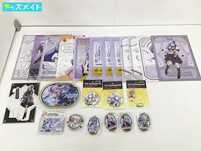 アイドルマスター ミリオンライブ! 白石紬 クリアファイル, アクリルスタンド, 缶バッジ 等