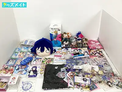 ラブライブ! グッズ 絢瀬絵里 バースデイフィギュア 園田海未 ぬいぐるみ 缶バッジ アクキー 他