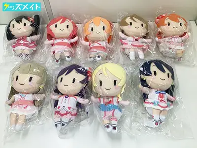 ラブライブ グッズ 僕たちはひとつの光 ぬいぐるみ  園田海未 絢瀬絵里 東條希 他 μ’s9種