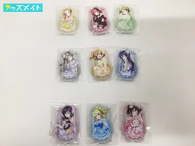 ブシロード ラブライブ!スクールアイドルフェスティバル μ’s きらりんアクリルスタンド お姫様 ver. 計9点