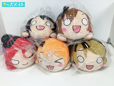 ラブライブ SUNY DAY SONGS ジャンボ寝そべりぬいぐるみ 高坂穂乃果 星空凛 西木野真姫 小泉花陽 矢澤にこ