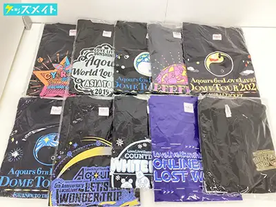 ラブライブ!サンシャイン!! Tシャツ DOME TOUR 2020 5th Anniversary カウントダウン 他