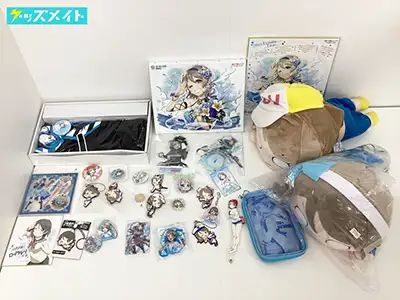ラブライブ サンシャイン グッズ Aqours 渡辺曜 グッズ まとめ売り 寝そべり アクスタ お祝いセット 他