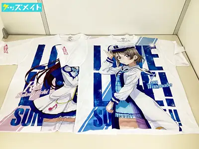 ラブライブ!サンシャイン!! フルグラフィックTシャツ 未来の僕らは知ってるよver 渡辺曜 桜内梨子