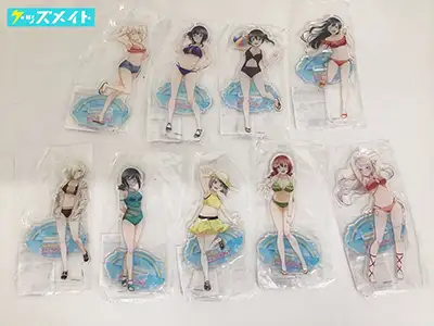 ラブライブ! 虹ヶ咲学園スクールアイドル同好会 くじ引き堂  B賞 アクリルフィギュア 三船 栞子 朝香果林 宮下愛 高咲侑 優木せつ菜 ミア・テイラー 中須かすみ エマ・ヴェルデ 鐘 嵐珠