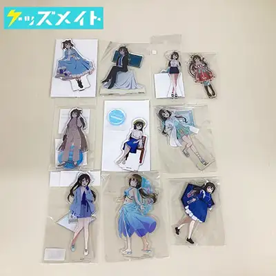 ラブライブ! 虹ヶ咲学園スクールアイドル同好会 グッズ 桜坂しずく アクリルスタンド セット