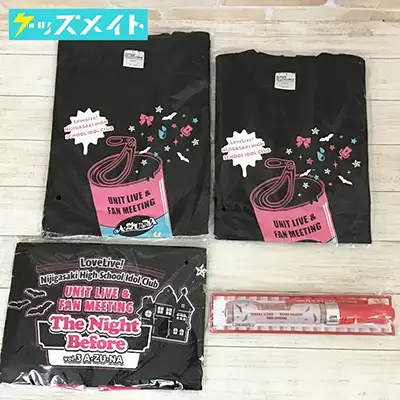 ラブライブ! 虹ヶ咲学園スクールアイドル同好会 UNIT LIVE&FAN MEETING A・ZU・NA ラブライブレード Tシャツ 他