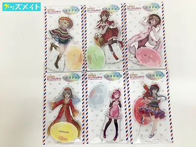 ラブライブ 虹ヶ咲学園スクールアイドル同好会 ニジガク空想世界旅行 アクリルフィギュア 宮下愛 エマ・ヴェルデ 上原歩夢 中須かすみ 天王寺璃奈 優木せつ菜