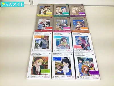ブルーレイ ラブライブ!スーパースター !! 一期 二期 全6巻 