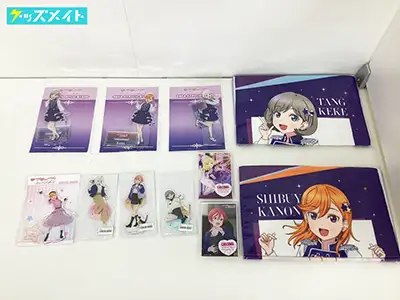 ラブライブ!スーパースター!! グッズ アクスタ 他 澁谷かのん 唐可可 嵐千砂都 米女メイ