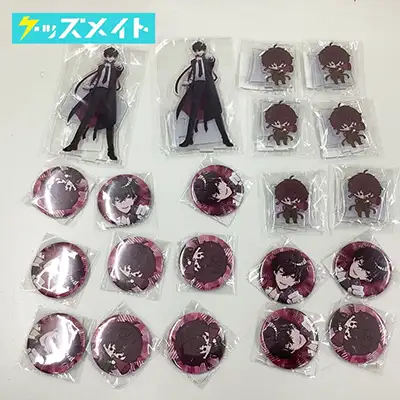 にじさんじ 佐伯イッテツ グッズ 新生活応援 スクラッチ 缶バッジ アクスタ 他