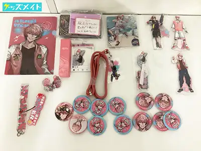 にじさんじ Oriens 赤城ウェン グッズ ハーフアニバーサリー缶バッジ  アクスタ 紙類 フレグランス 他
