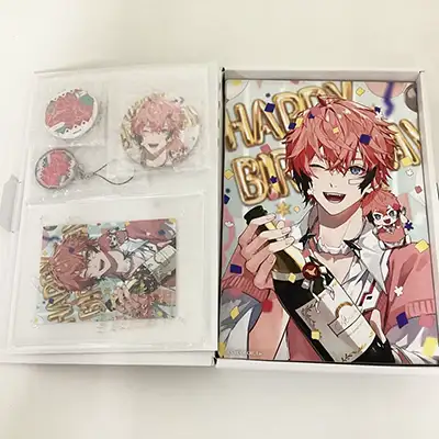 にじさんじ 赤城ウェン 誕生日グッズ2023 フルセット