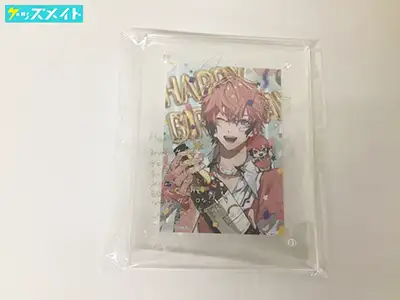 にじさんじ 赤城ウェン 誕生日2023グッズ ブロマイド付きアクリルフォトフレーム