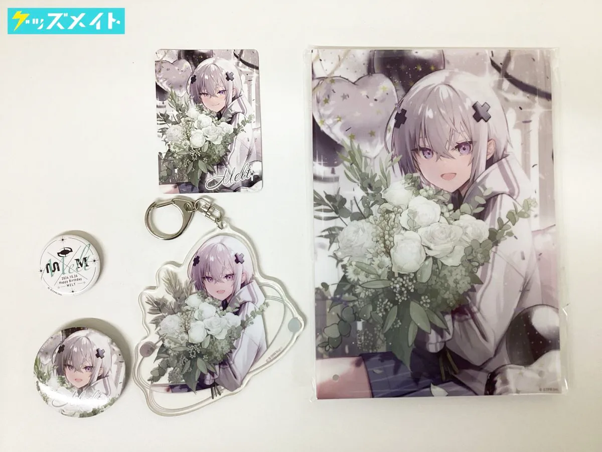 歌い手 めておら メルト・ダ・テンシ 誕生日グッズ2024 缶バッジ アクリルパネル 他