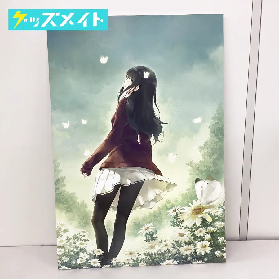 杉菜水姫  Innocent Grey 10th Anniversary 花葬 マーガレット キャンバスアート 朽木冬子