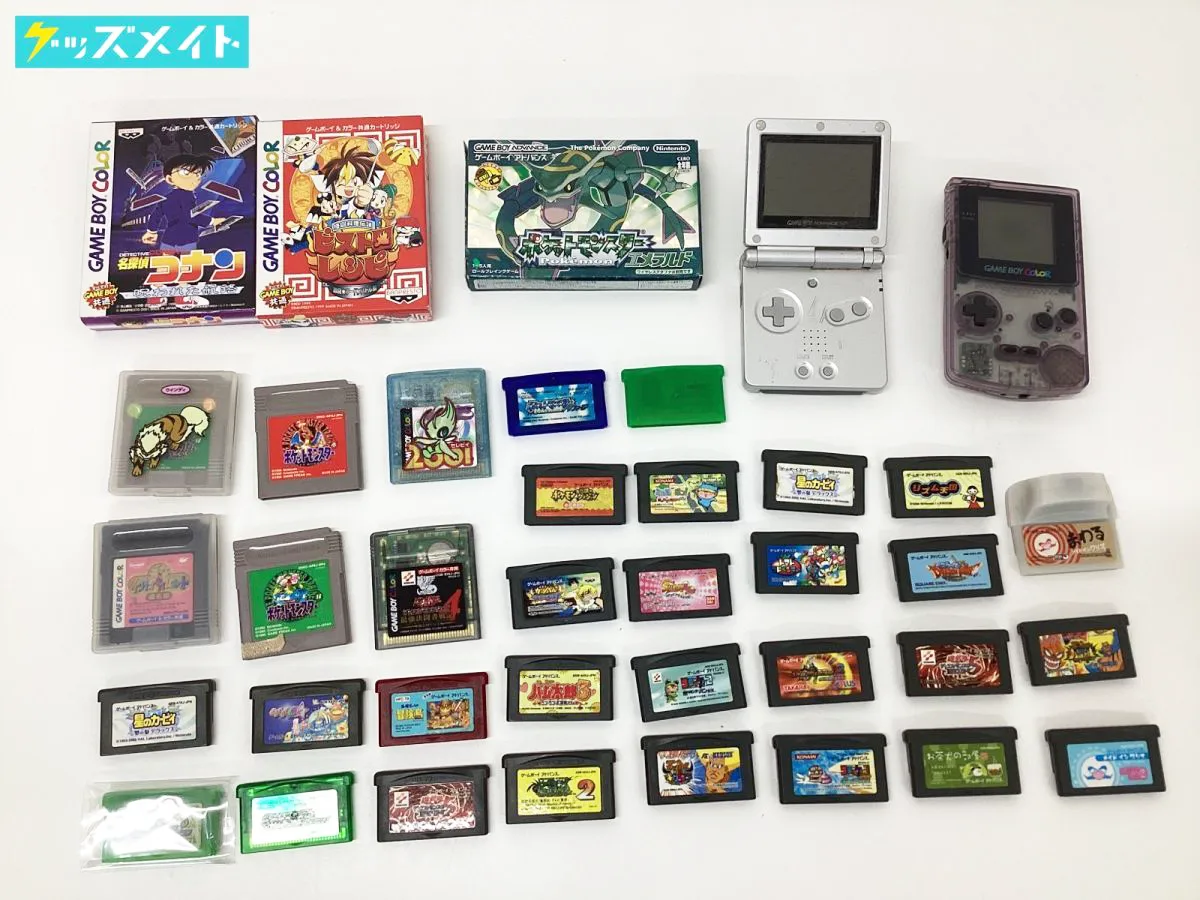 ゲームボーイカラー ゲームボーイアドバンス 本体 ソフト 各種 まとめ売り ポケットモンスター カービィ 他